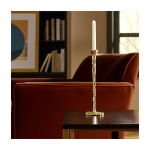 Candelabro Decorativo de Estilo Antiguo Hecho a Mano, Irregular, Dorado, Resistente al Calor, Duradero, Decoración para el Hogar - Product Image 4