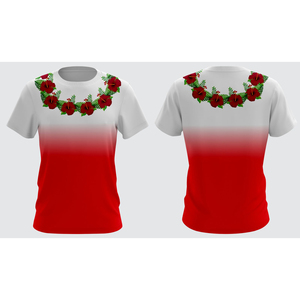 Factory Price Wholesale Knitted <b>100</b>% <b>Polyester</b> Polynesian T-<b>Shirt</b> Custom Printed Quick Dry Casual Men's T-<b>Shirt</b> - Product Image 3