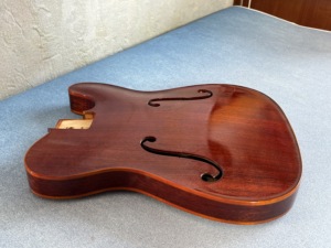 Kit <span class=keywords><strong>de</strong></span> <span class=keywords><strong>guitare</strong></span> jazz archtop artisanal avec table en épicéa, <span class=keywords><strong>corps</strong></span> creux en érable sculpté, manche en acajou et touche en ébène, <span class=keywords><strong>guitare</strong></span> électrique pour professionnels - Product Image 2
