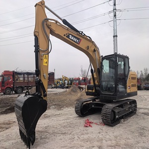 รถขุดตีนตะขาบ Sany SY135C รุ่น 13.5 ตัน พร้อมเครื่องยนต์ Isuzu รวมปั๊ม เกียร์ แบริ่ง มอเตอร์ พร้อมวิดีโอตรวจสอบ - Product Image 2