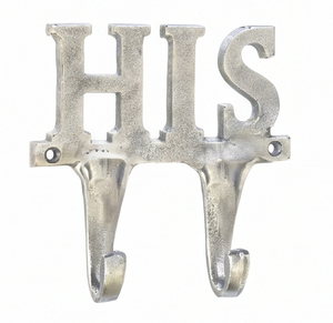 Premium Metal Clothes Hanging <b>Hook</b> Grey Color His Design Mirror Polished Finished Perfect For Stylish Home Decorative <b>Hooks</b> - Product Image 1