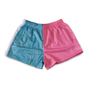 Shorts de rugby personnalisables en gros, design sur mesure, unisexe, vierges, 100 % polyester respirant - Product Image 1
