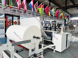 Ensemble complet de machine automatique de fabrication de papier toilette, ligne <span class=keywords><strong>d</strong></span>'emballage automatique de rouleaux de papier toilette en Afrique du Sud avec machine de rembobinage - Product Image 6
