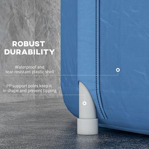 Dark Blue <b>Portable</b> Ice <b>Bath</b> Therapeutic Tub with Thermo Lid Cold Plunge Tub for Athlete Recovery Accessory Product - Product Image 4