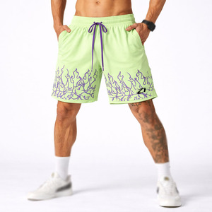 Pantalones Cortos de Estilo Urbano para Hombre, Ligeros, con Cordón en la Cintura, Casuales, de Verano, Fabricación Personalizada - Product Image 1