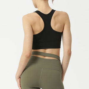 Ensemble de yoga pour femmes avec logo personnalisé, léger, nouveau design, manches longues, logo sur la taille, prix de gros avec personnalisation - Product Image 6
