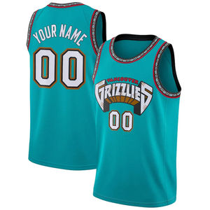 Maillots de basket-ball rétro authentiques personnalisés, grandes tailles, respirants, séchage rapide, vente en gros, nouveau design, imprimés graphiques - Product Image 4