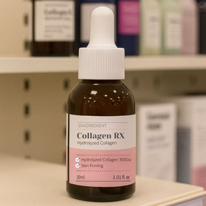 Suero de Colágeno Coreano, Esencia Facial Humectante, Reafirmante e Iluminadora, Marca Privada OEM, Cuidado de la Piel - Product Image 4