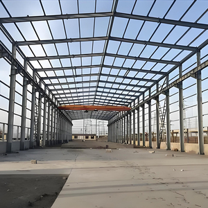 Costruzione Personalizzata di Telai in Acciaio Leggero Secondo Standard ASTM con Processo di Saldatura per Magazzini a Grande Campata e Sale Logistiche - Product Image 4