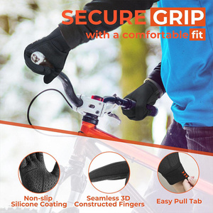 Gants d'hiver, gants de ski, doublure thermique, écran tactile, adaptés à la course à pied, au cyclisme, aux courses, gants de haute qualité, vente en gros - Product Image 5