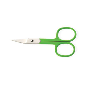 Tijeras Profesionales para Cejas Gervet TI-106 con Hoja Curva de Acero Inoxidable, Mango de Cerámica, Diseño para Diestros, Agarre Suave - Product Image 5