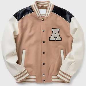 Custom Winter Vintage Wool Varsity Jacket for Men Embroidered College School Coat Wholesale Cheap Price Letterman Jacket - Product Image 1