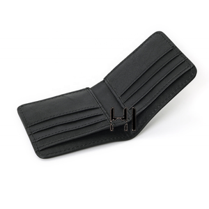 Slim Trifold Genuine <b>Leather</b> Wallet RFID Western Tooled Wallet - Product Image 6