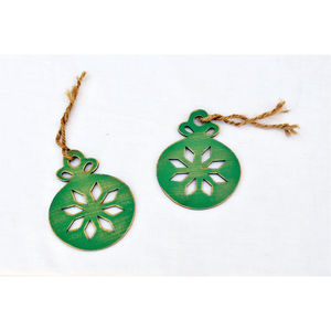 Adornos de Reno de Madera Cortados con Láser, Decoraciones Colgantes para Árbol de Navidad con Forma de Ciervo de Madera Natural, Manualidades Navideñas Personalizadas DIY - Product Image 6