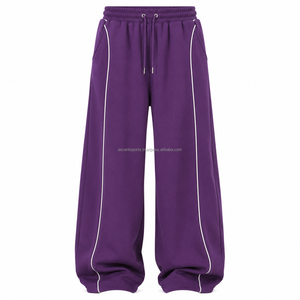 Pantalones Deportivos Extra Grandes para Mujer, de Felpa Gruesa, Algodón French Terry, 480 GSM, Personalizables, Estilo Athleisure, Cómodos y Modernos - Product Image 1