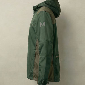 Chaqueta cortavientos minimalista de lujo, estilo de diseñador, elegante, de primera calidad, ropa personalizada para hombre, abrigo cortavientos elegante. - Product Image 4