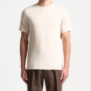 Camisetas de Algodón para Hombre de Alta Calidad, Suaves y Ajustadas, 100% Algodón Peinado, Corte Regular, Tejido de Punto - Product Image 1