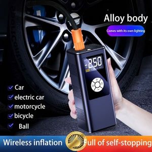 Inflador de Neumáticos Inalámbrico de Alta Potencia para Automóvil, Inflador de Neumáticos Inteligente Portátil con Pantalla Digital y Carga Inalámbrica Multifunción - Product Image 1