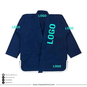 Traje de Jiu Jitsu Brasileño para Adultos y Jóvenes, Ropa Deportiva, Entrenamiento de Combate, Unisex, Poliéster y Algodón, Kimono BJJ GI para Artes Marciales - Product Image 4