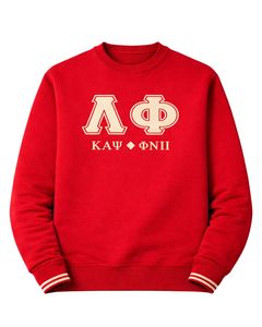 Suéter Personalizado de Chenilla Kappa Alpha Psi, Ropa de Fraternidad Griega con Artesanía Premium, Estilo Clásico y Ajuste Cómodo - Product Image 4