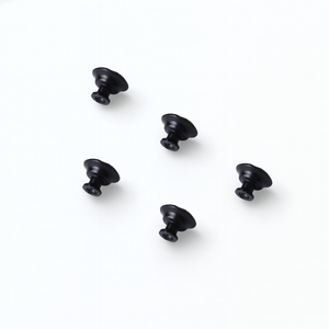 Pomo de Gabinete Clásico de Aleación de Zinc con Diseño Floral, Negro Mate, Contemporáneo, para Dormitorio, Sala de Estar, Cocina, Baño, Comedor - Product Image 3