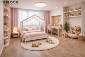 VietNam Eco-Friendly SPC Flooring Waterproof Vinyl <b>Tile</b> for Hospital and Retail Store Renovation - Product Image 4