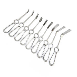 Kocher Langenbeck Orthopedic Surgical Retractor German Certified Instrument Set for Dissection Tissue Holding by <b>Blush</b> surgical - Product Image 1