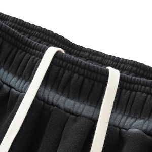 กางเกงวอร์มผู้ชายผู้หญิงสั่งทำพิเศษ เอวยางยืด มีเชือกผูก ทรงขาตรง หลวมสบาย รับผลิตแบบ OEM ODM ป้องกันการซีดจางจากแสงแดด - Product Image 2