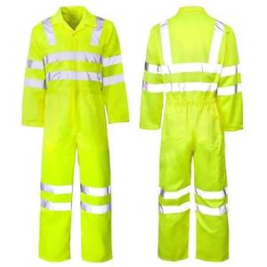 Vêtements de travail de sécurité imperméables à prix avantageux, très demandés, uniformes de sécurité personnalisés unisexes haute visibilité, meilleure qualité - Product Image 3