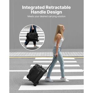 Borsa per 2 Palle da Bowling con Ruote e Scomparto Separato per Scarpe fino alla Taglia US 16 - Product Image 6