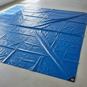 Bâche en HDPE légère, imperméable, stabilisée aux UV, 120 GSM, pour couverture extérieure, construction, agriculture, camping - Product Image 5