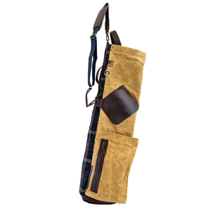 Sac de golf en cuir professionnel haute performance, disponible en toutes tailles, sacs de golf sportifs en cuir imperméables à prix raisonnable - Product Image 1