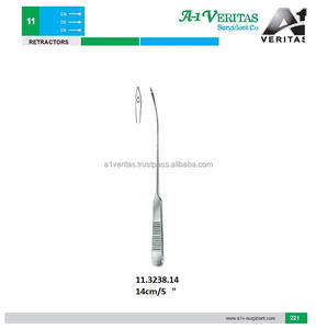 A-1 VERITAS 14 cm de haute qualité en acier inoxydable écarteur chirurgical Source d'alimentation manuelle réutilisable Hemolock Clip Instrument Set CE - Product Image 5
