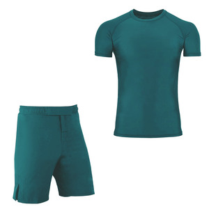 T-shirt de sport à manches courtes pour homme, à séchage rapide, en polyester, couleur turquoise, pour adultes, protection UPF50+, pour homme et femme - Product Image 3