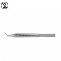 Pinces de Capsulorhexis Akahoshi à Action Croisée Professionnelles de Haute Qualité en Acier Inoxydable, Instrument Jetable à Usage Unique de Précision