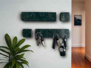 ที่แขวนผนังหินอ่อนธรรมชาติแบบอาร์ตเดโค งานฝีมือ TCE เป็นมิตรกับสิ่งแวดล้อม อุปกรณ์ตกแต่งผนังคุณภาพพรีเมียมสำหรับบ้าน โรงแรม และร้านค้าปลีก - Product Image 2