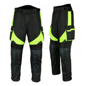 Pantalon de travail haute visibilité noir personnalisé pour homme – Pantalon de travail de sécurité en nylon et polyester pour la construction, la mécanique et l'industrie - Product Image 6
