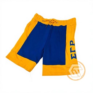 TREASURES GÉNÉRAUX : Short chaud en molleton de coton brodé de dentelle personnalisé Sigma Gamma Rho, vêtements grecs de haute qualité pour femmes - Product Image 1