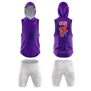 Nouvelle conception à faible MOQ, ensemble de sport respirant imprimé, anti-humidité, protection UV, pour football 7v7 en extérieur, grandes tailles - Product Image 4