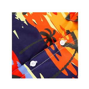 Nuevas Camisas Hawaianas de Verano para Hombre, con Botones, Sublimadas con Estampado Floral, de Manga Corta, Holgadas, Cómodas para la Playa, Vacaciones y Uso Casual - Product Image 3