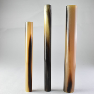 Tige de corne de buffle en rouleau, matériau en corne naturelle de qualité supérieure, composants de sculpture artistique, artisanat de luxe, applications de tournage, moderne - Product Image 2