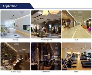 4 Inch 2-Cách Trên Tường Gắn Loa Hộp PA Âm Thanh Hệ Thống Âm Thanh Cho Các Trường Học Lớp Học Khách Sạn Văn Phòng Phòng Họp Phòng Cửa Hàng - Product Image 6