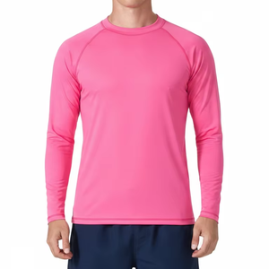 Rashguard de compression personnalisable pour homme en Spandex/Nylon, anti-bactérien, à manches longues, pour la gym, le BJJ et le MMA, sublimé - Product Image 1