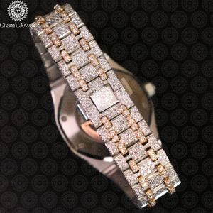 Charm_Jewells Luxury Stainless Steel <b>Watch</b> 38mm Analog Quartz Sapphire Crystal Round Dial Women's Fashion Timepiece - Product Image 3