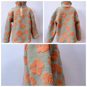 KERUI, chaqueta de invierno para niños, ropa peluda con cremallera 1/4, abrigos para niños y niñas, ropa de invierno para niños, chaqueta - Product Image 6