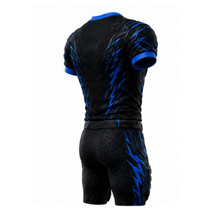 Uniforme de football américain, durable, idéal pour les entraînements, coupe ajustée. - Product Image 4