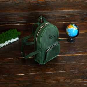 Premium Custom Genuine <b>Leather</b> Mini Backpack Factory Wholesale Luggage <b>Bags</b> & Cases <b>Ladies</b> Casual Daypack LSBP-0126 - Product Image 1