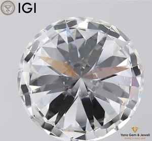 Diamante CVD de Corte Redondo Cultivado en Laboratorio Shine Bright de 5.50 Quilates, Color F, Claridad VVS2, Certificado IGI, 11.24 mm - Product Image 5