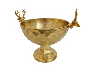 Support à gâteau rond moderne en aluminium à 1 niveau, présentoir à desserts pour décoration de table intérieure/extérieure, Noël, mariage, fête - Product Image 3