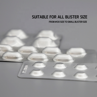 Rouleau d'aluminium alu souple JEREL formé à froid pour emballage pharmaceutique sous blister Emballage à grosses bulles en aluminium alu composite imprimé